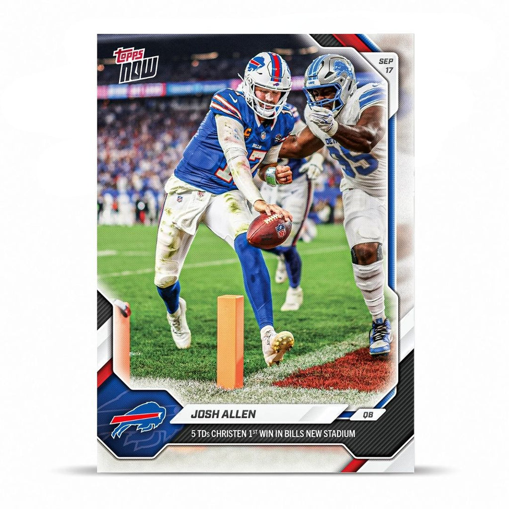 Josh Allen - 2026 NFL Topps NOW® - Card 19