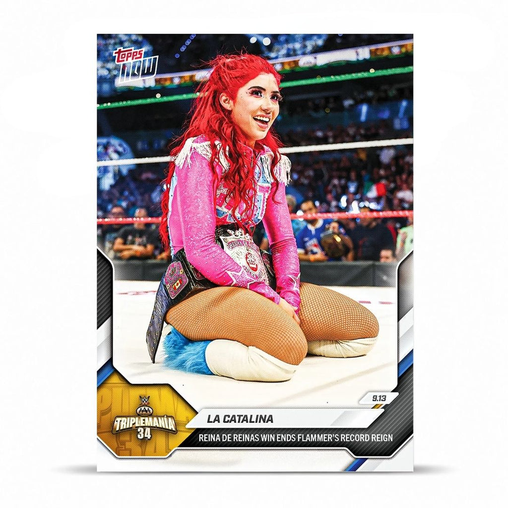 La Catalina - 2026 WWE Topps NOW® - Card 98