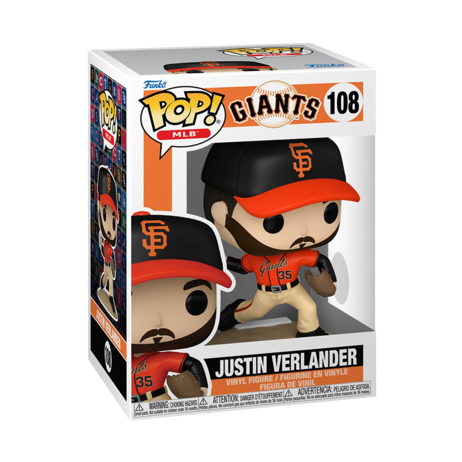 Funko Pop MLB:  Giants - Justin Verlander
