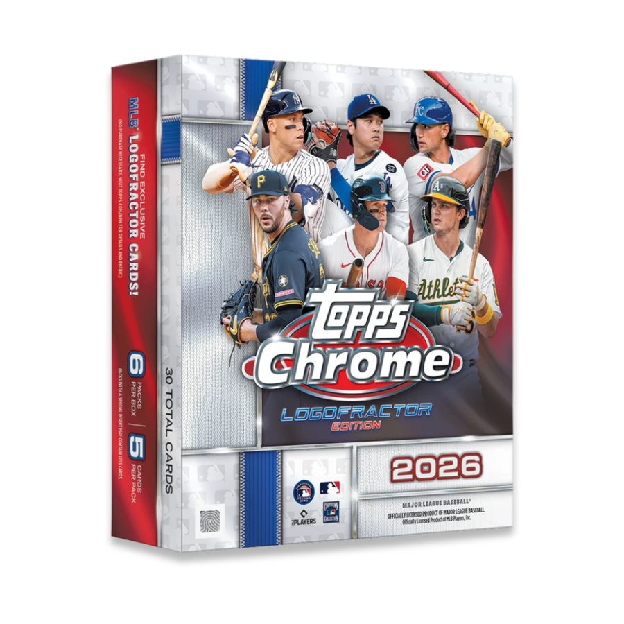 2026 Topps Chrome® Baseball Logofractor Edition