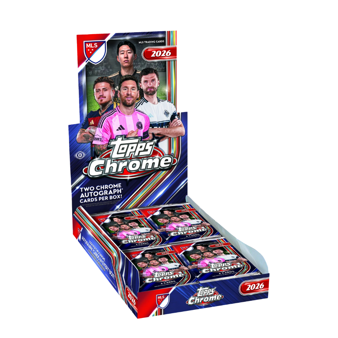 Topps Chrome® Major League Soccer 2026 - Hobby Box