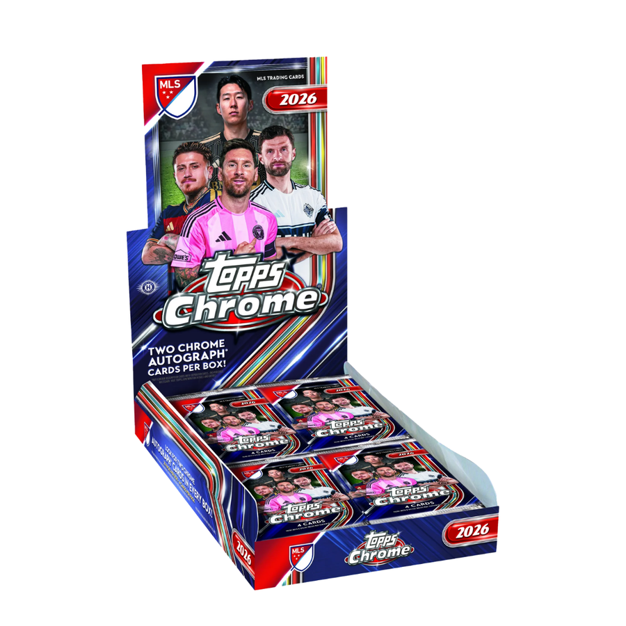 Topps Chrome® Major League Soccer 2026 - Hobby Box