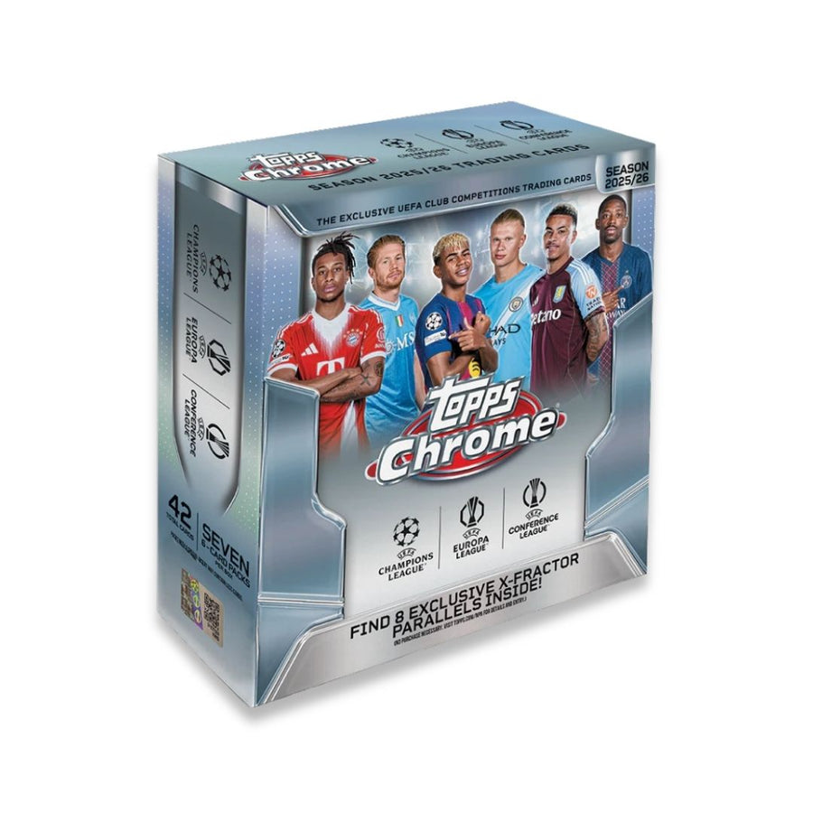 Topps Chrome® UEFA Club Competitions 2025-26 - Mega Box