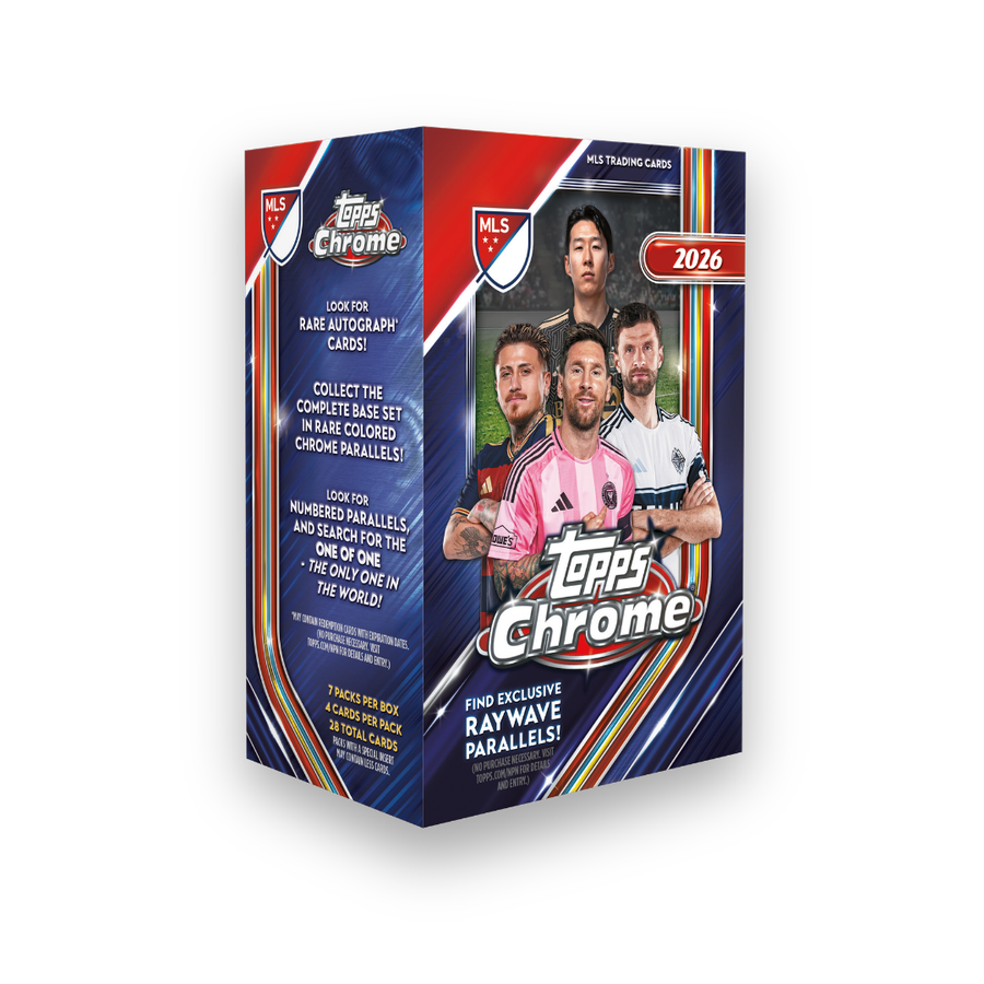 Topps Chrome® Major League Soccer 2026 - Value Box