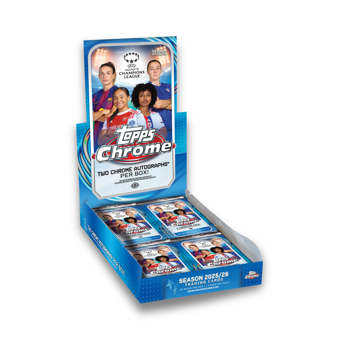 Topps Chrome® UEFA Women's Champions League 2025/26 - Hobby Box