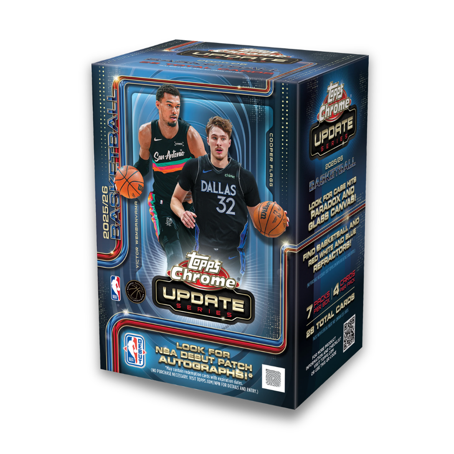 2025-26 Topps Chrome® Updates Basketball - Value Box
