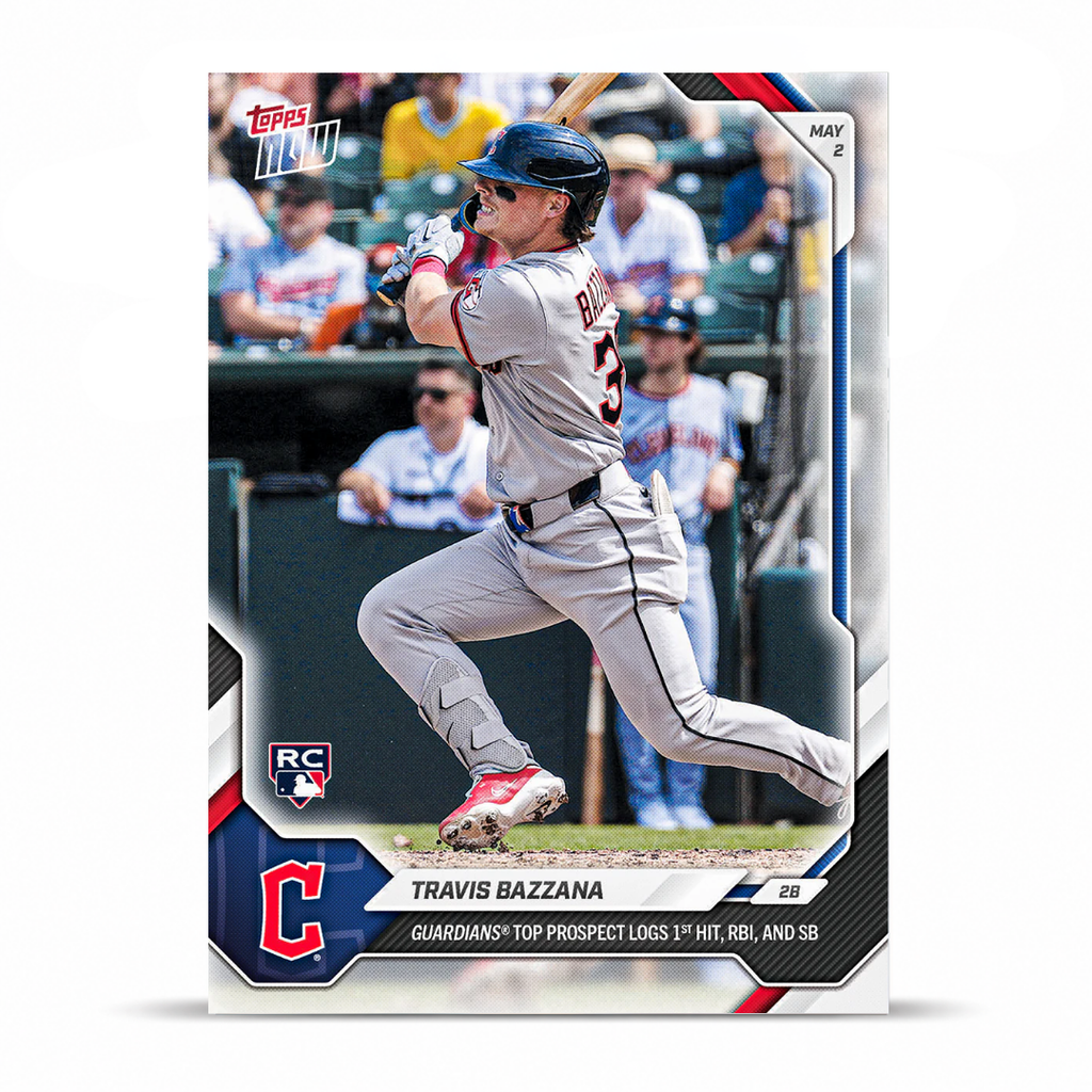 Travis Bazzana - Open Edition Base Card - 2026 MLB Topps NOW® - Card 153 - PR: 6337