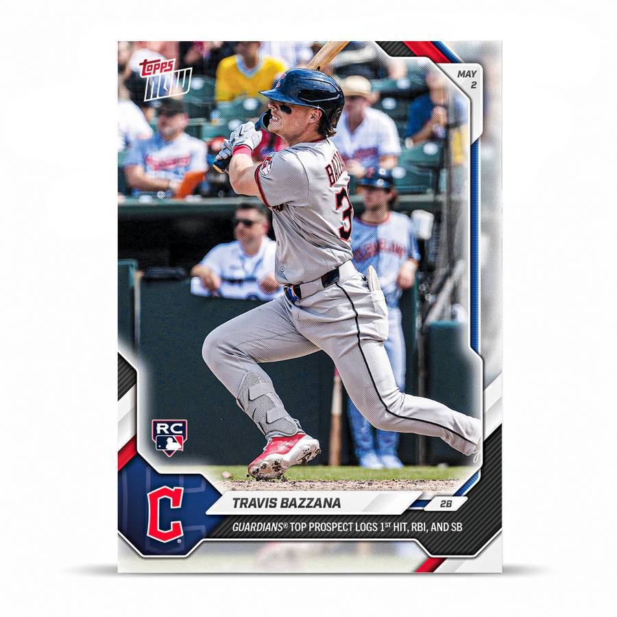 Travis Bazzana - Open Edition Base Card - 2026 MLB Topps NOW® - Card 153 - PR: 6337