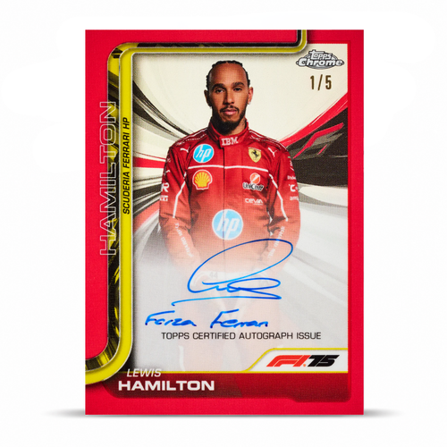 2025 Topps Chrome Formula 1® - Hobby Box