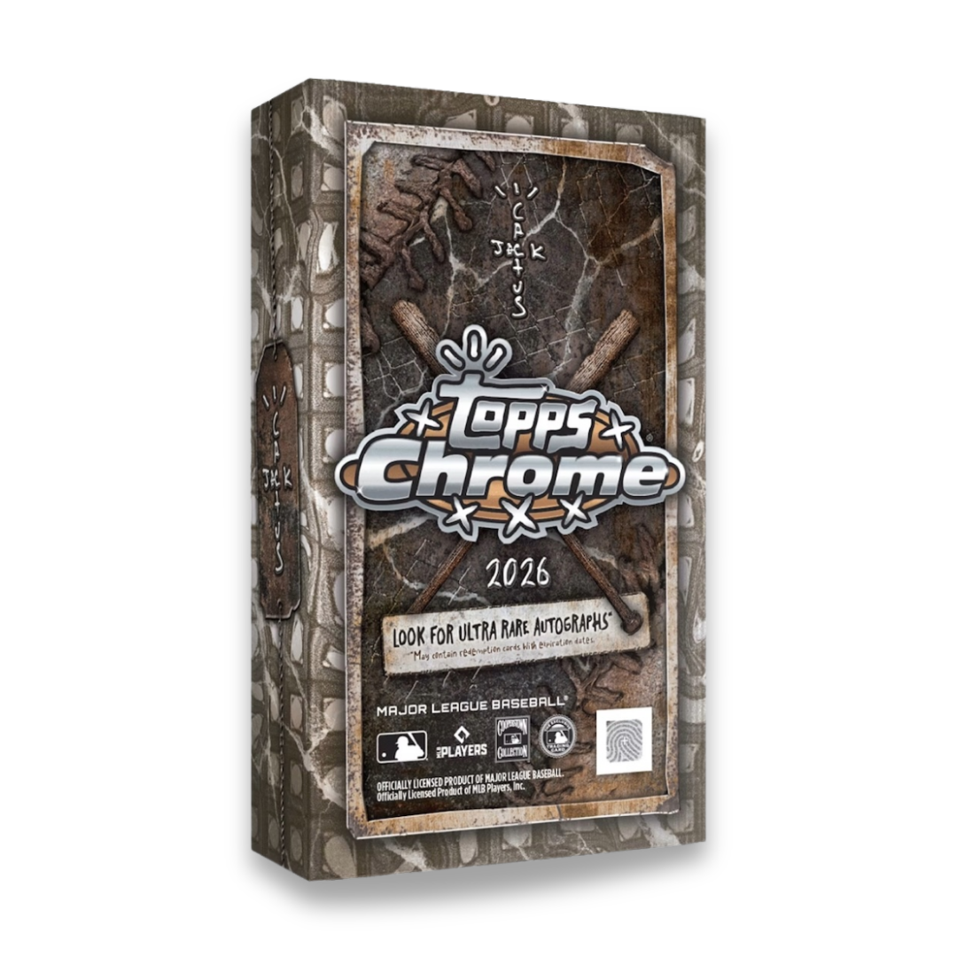 2026 Topps Chrome X Cactus Jack Fanatics Fest NYC Baseball Box