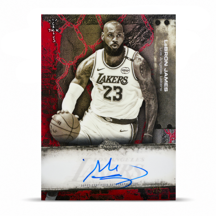 2025-26 Topps NBA Chrome Cactus Jack Basketball - Hobby Box