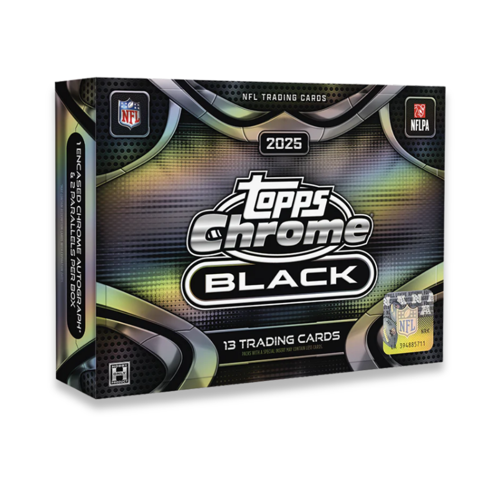 2025 Topps Chrome® Black Football - Hobby Box
