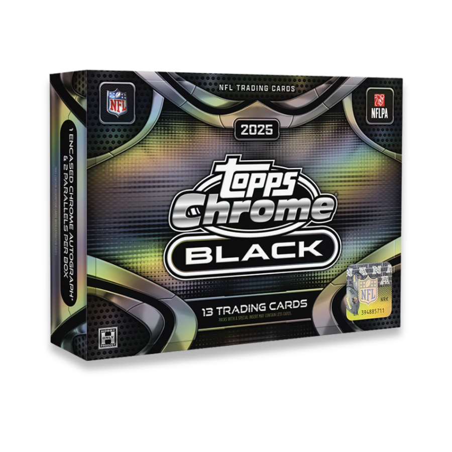 2025 Topps Chrome® Black Football - Hobby Box