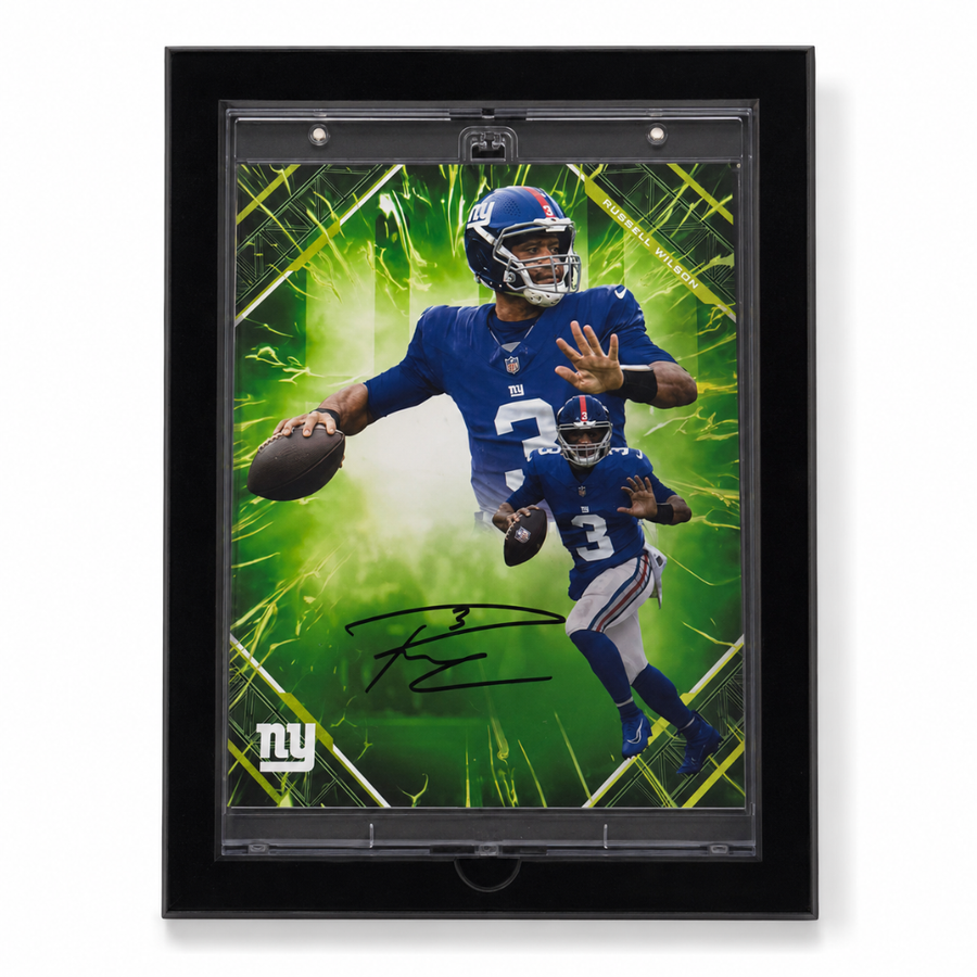 EMANATE FIRMADO POR RUSSEL WILSON / NY GIANTS 92/99