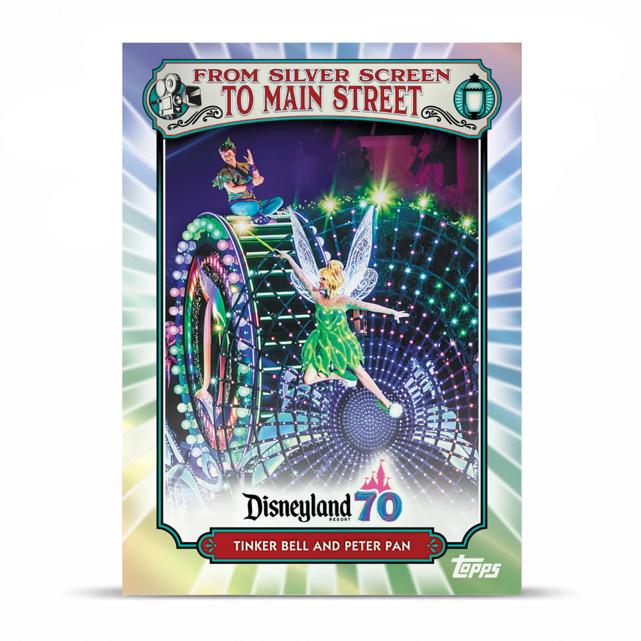 Caja de coleccionista del 70.º aniversario de Disneyland de Topps 2025