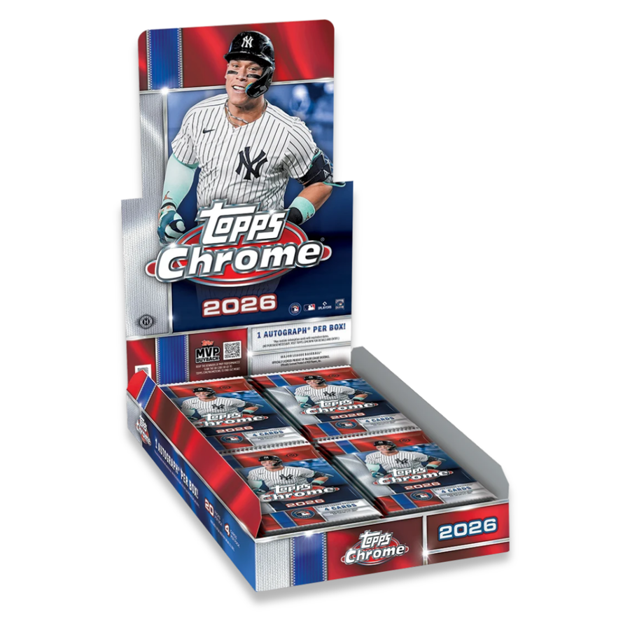 2026 Topps Chrome® Baseball - Hobby Box
