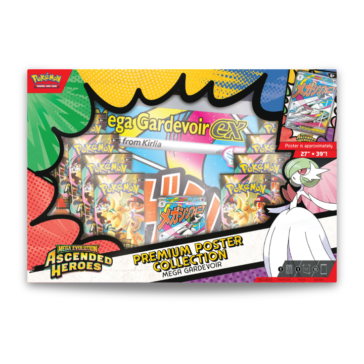 Pokémon: Ascended Heroes - Premium Poster Collection - Mega Gardevoir (INGLÉS)