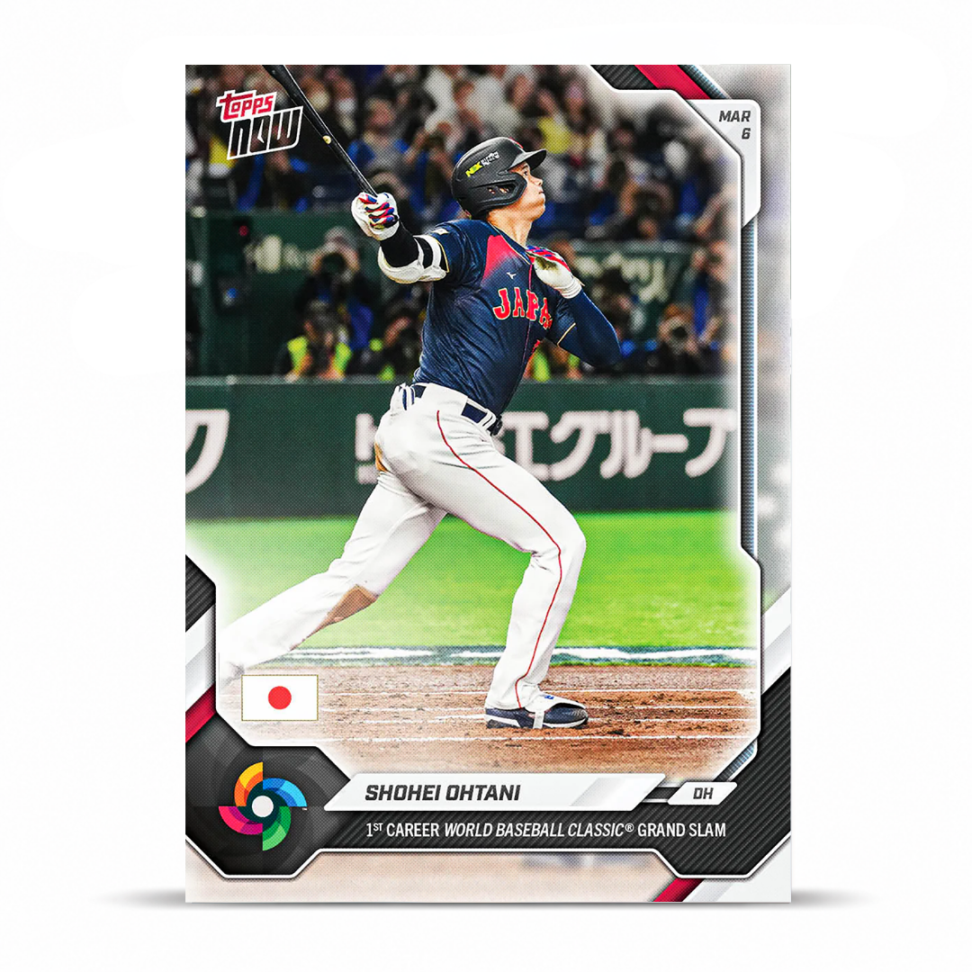 Shohei Ohtani - Open Edition Base Card - 2026 World Baseball Classic Topps NOW® - Card 4