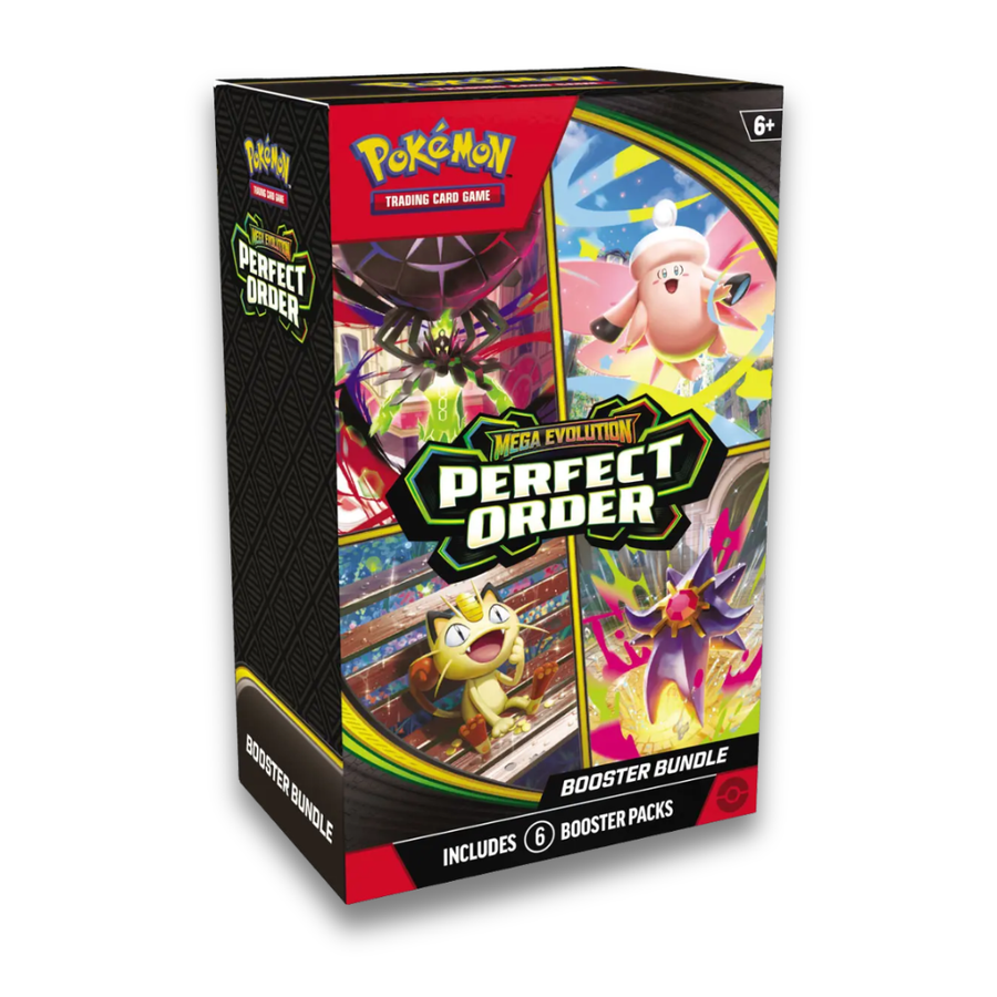 Pokémon TCG: Mega Evolution—Perfect Order Booster Bundle (INGLÉS)