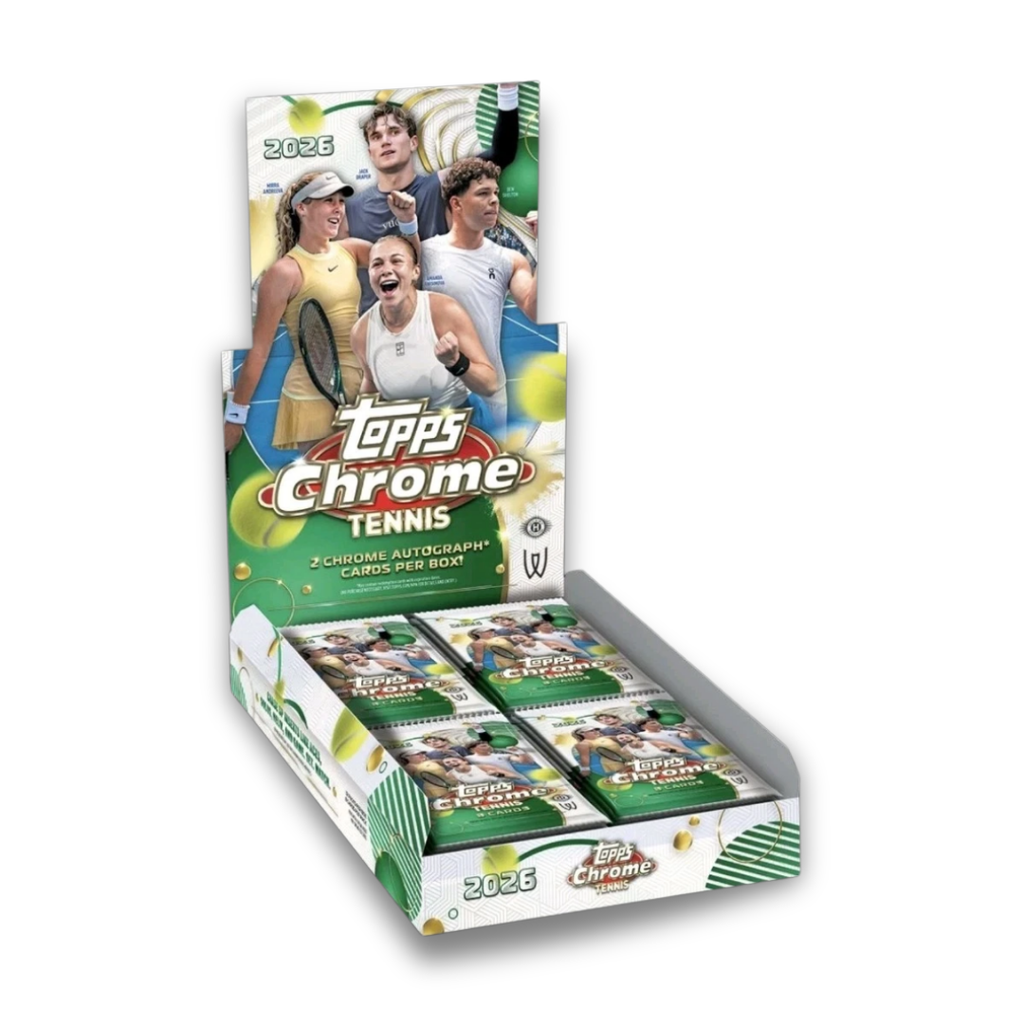 2026 Topps Chrome Tennis - Hobby Box
