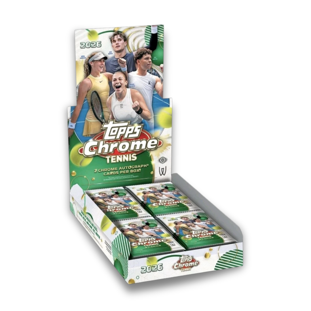 2026 Topps Chrome Tennis - Hobby Box