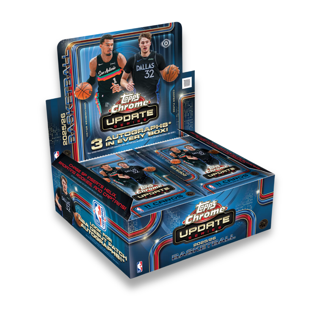 2025-26 Topps Chrome® Updates Basketball - Jumbo Box