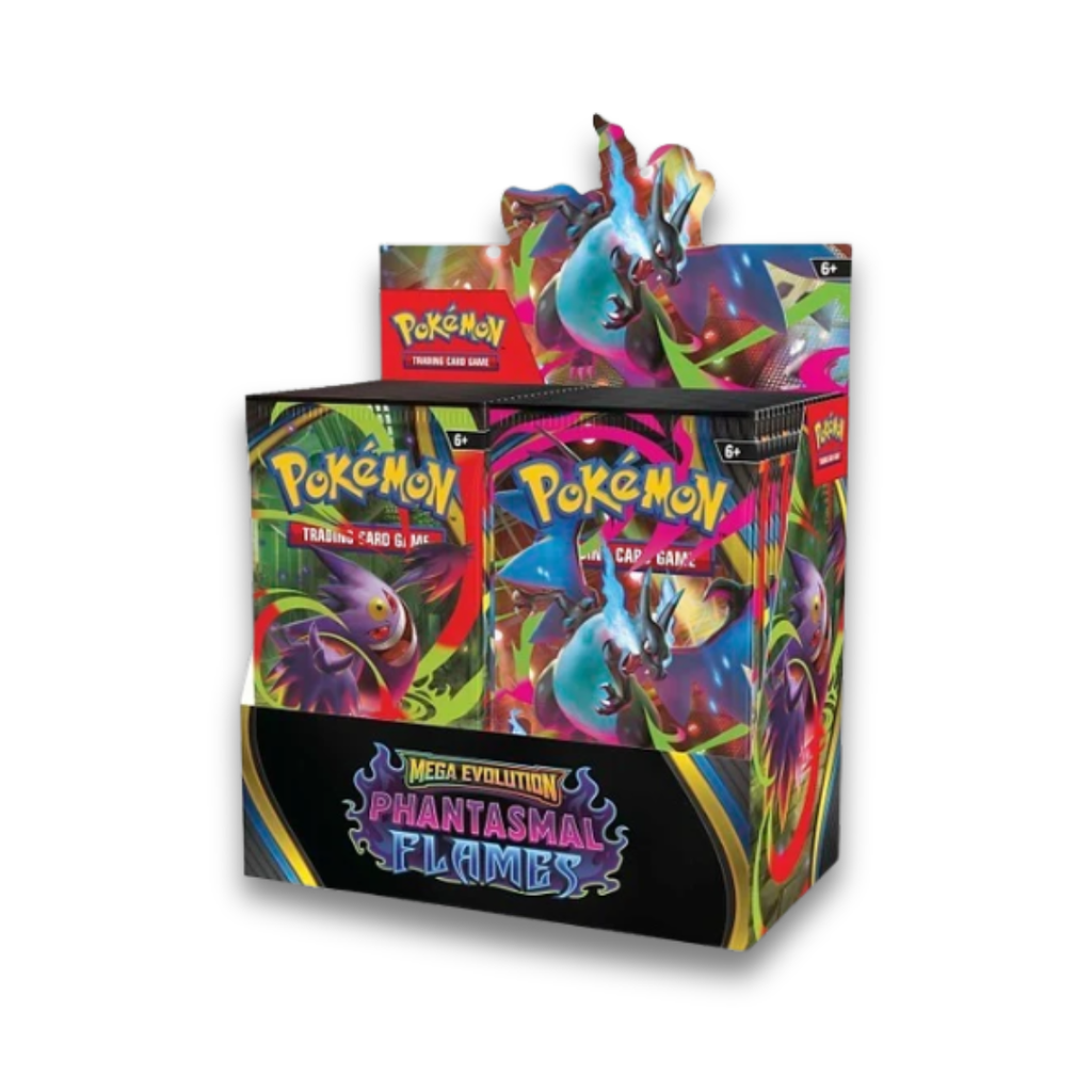 Pokemon TCG: Mega Evolutions 2 Phantasmal Flames Booster Display (INGLÉS)