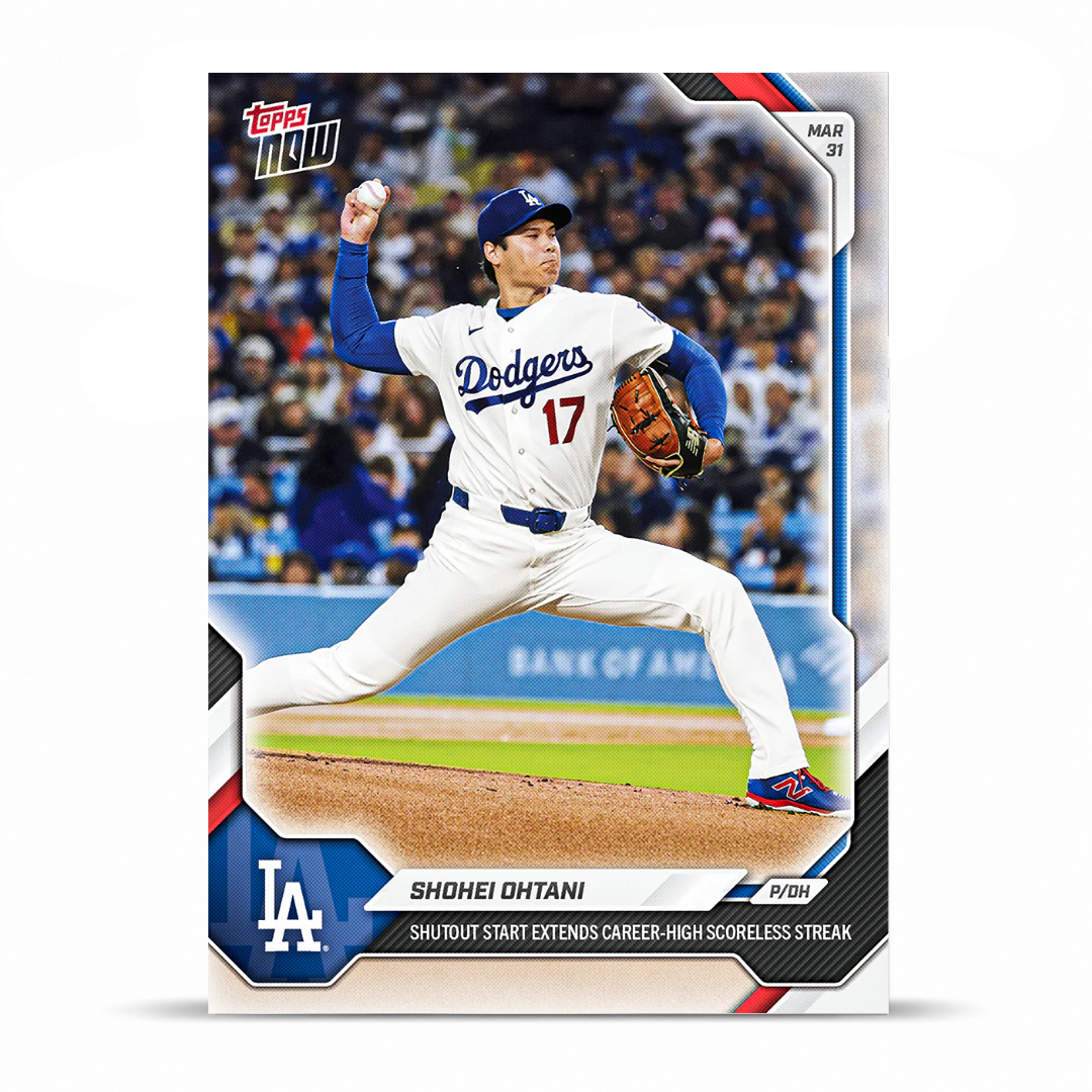 Shohei Ohtani - Open Edition Base Card - 2026 MLB Topps NOW® - Card 37 - PR: 11105