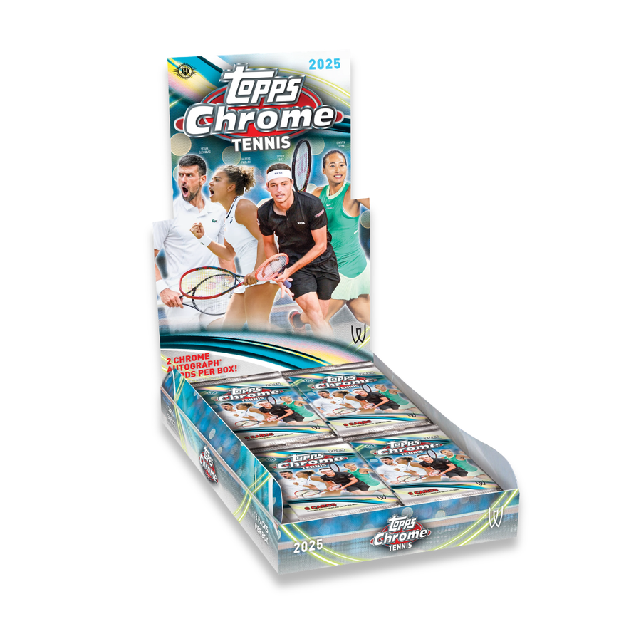 2025 Topps Chrome® Tennis - Hobby Box