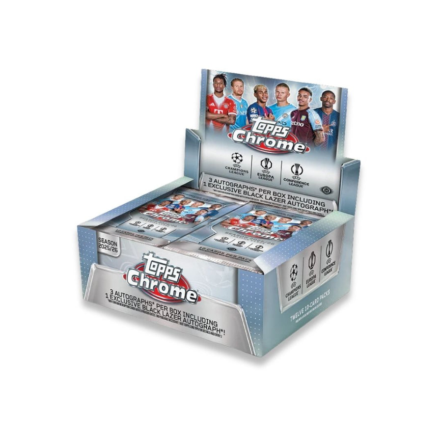 Topps Chrome® UEFA Club Competitions 2025-26 - Jumbo Box