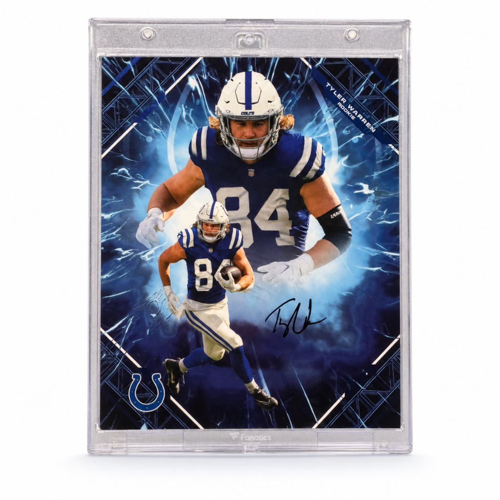 Tyler Warren Indianapolis Colts – Emanate 2025 Autografiado Rookie 05/10