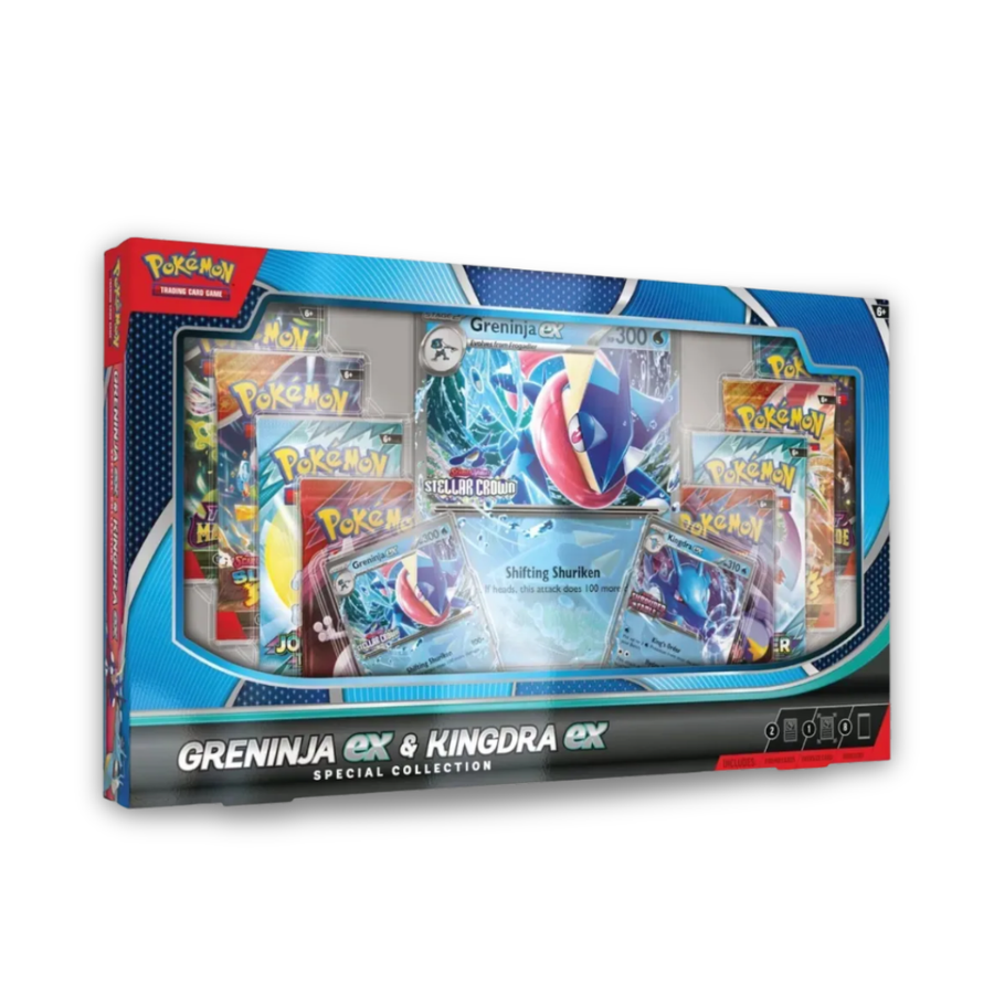 Pokémon TCG: Greninja EX & Kingdra EX - Premium Collection (INGLÉS)