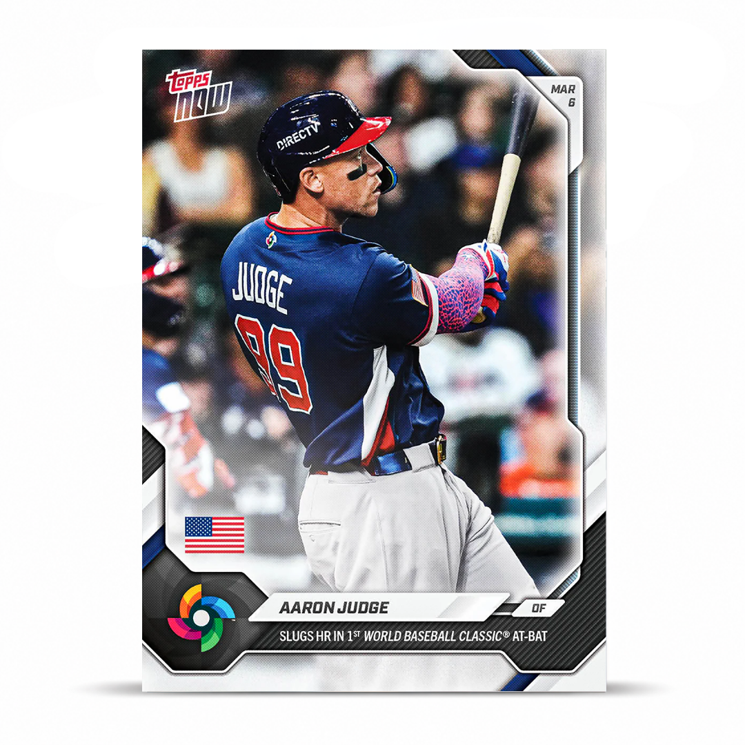 Aaron Judge - Open Edition Base Card - 2026 World Baseball Classic Topps NOW® - Card 8