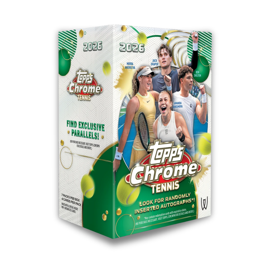 2026 Topps Chrome® Tennis - Value Box