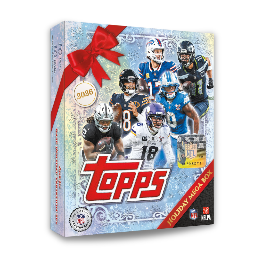 2026 Topps Holiday Football - Mega Box