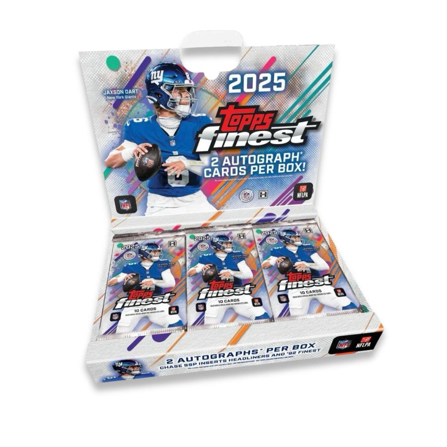 2025 Topps Finest Football NFL Factory Sealed Hobby Box
