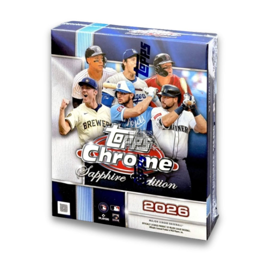 2026 Topps Chrome® Baseball Sapphire Edition