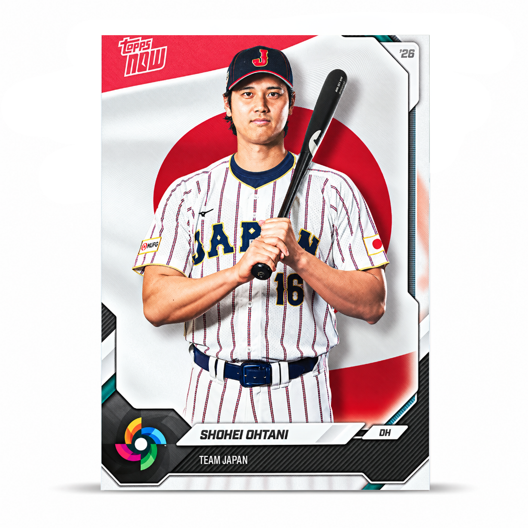 2026 Topps NOW® Baseball – Team Japan – World Baseball Classic Team Sets - PR: 34993