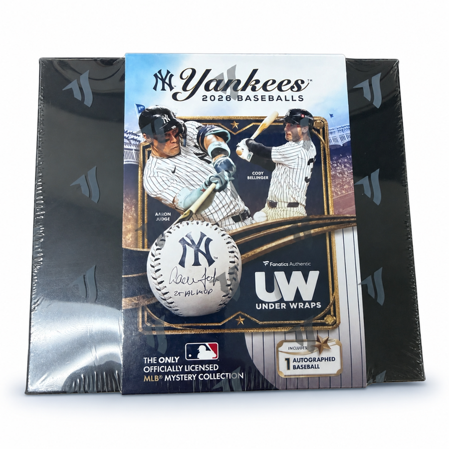 2026 Under Wraps autographed MLB New York Yankees Baseballs Mystery Box