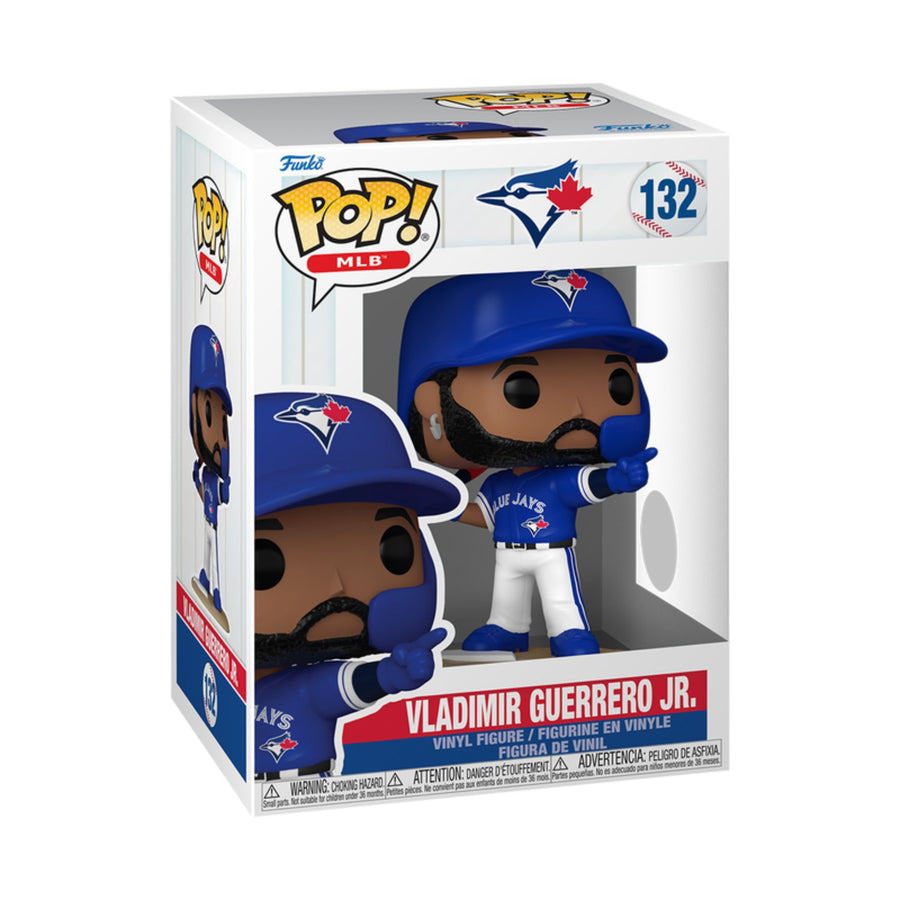 Funko Pop MLB: Blue Jays -  V Guerrero Jr atuendo azul