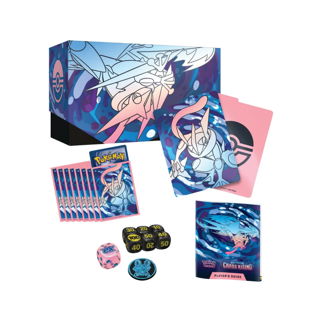 Pokémon TCG: Mega Evolution—Chaos Rising Elite Trainer Box (INGLÉS)