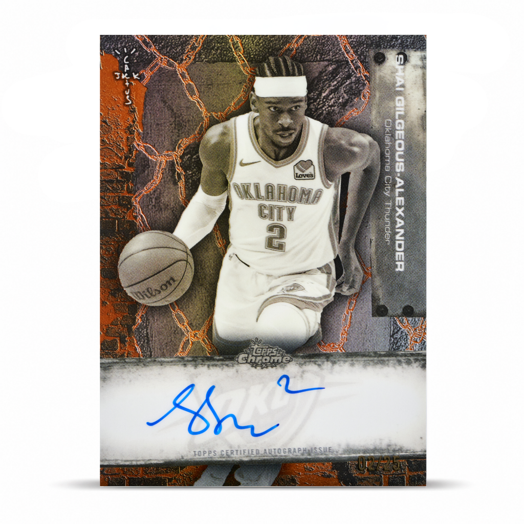 2025-26 Topps NBA Chrome Cactus Jack Basketball - Hobby Box