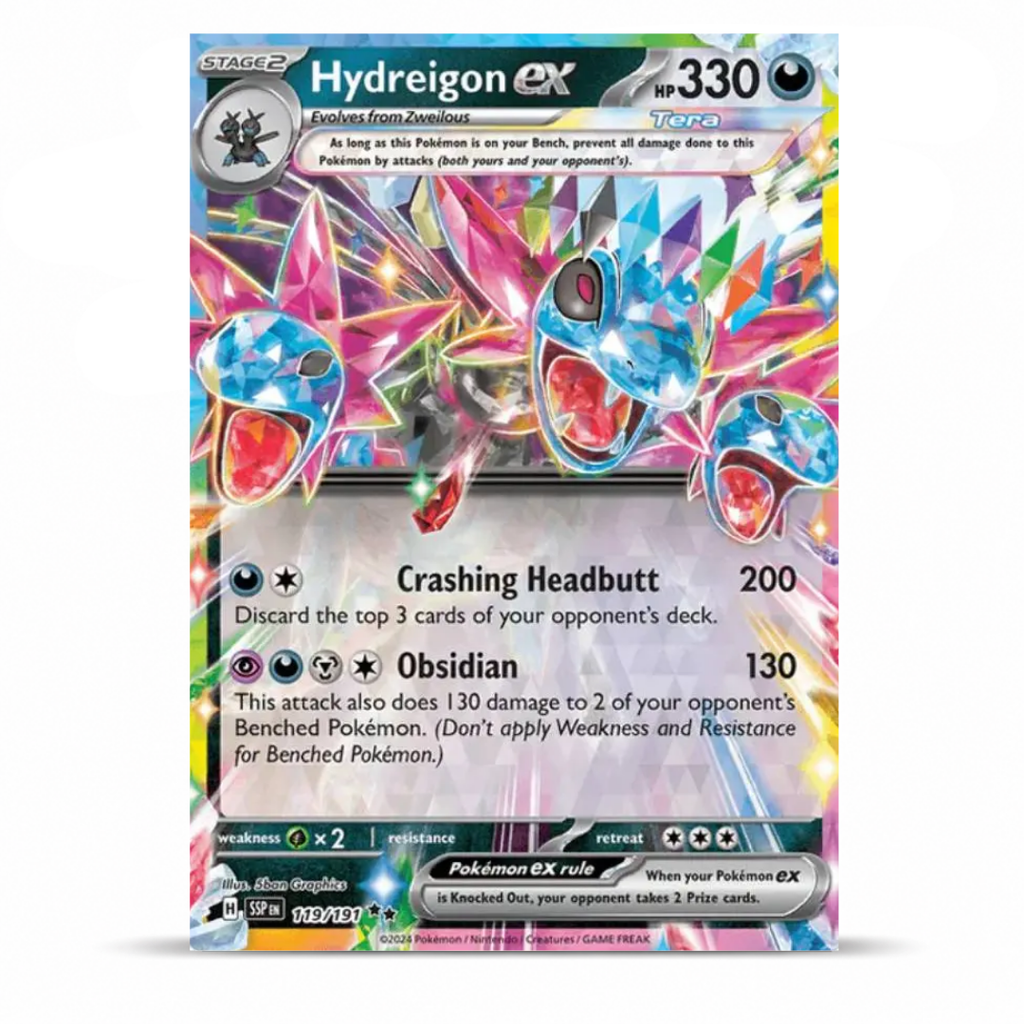 Pokémon TCG: Hydreigon ex & Dragapult ex Premium Collection (INGLÉS)