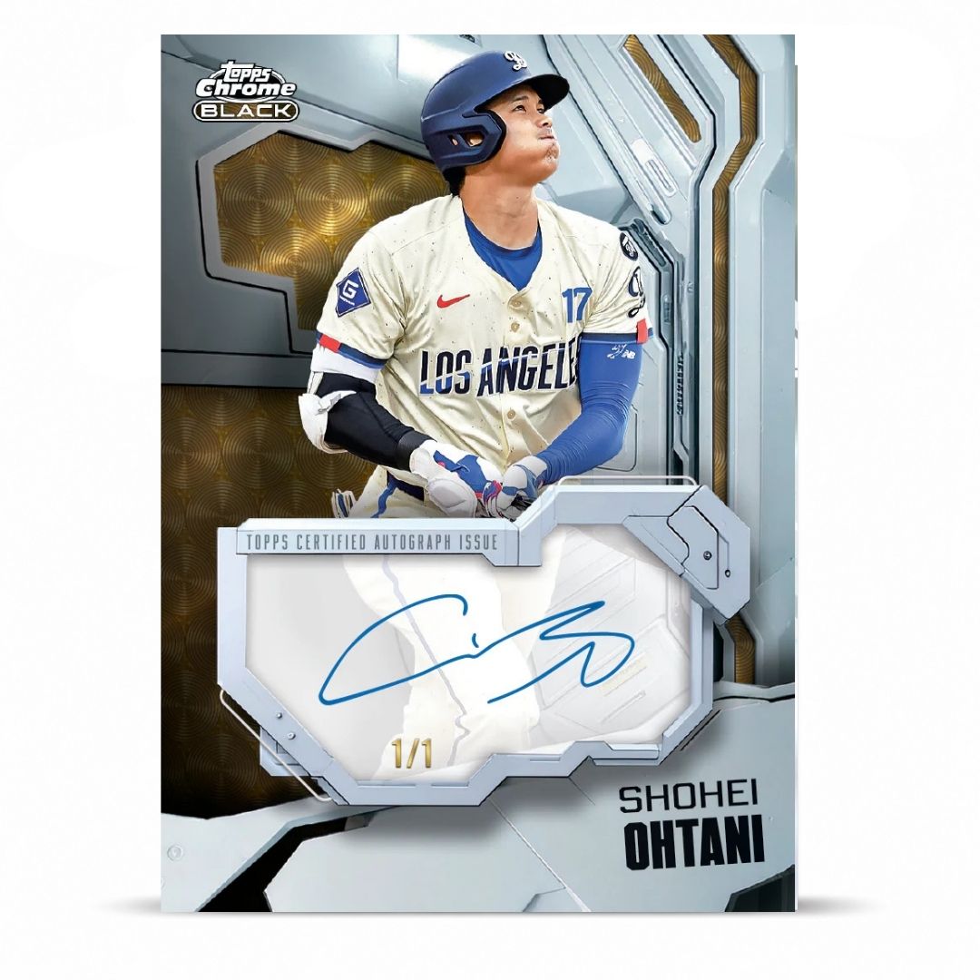 2026 Topps Chrome® Black Baseball - Hobby Box