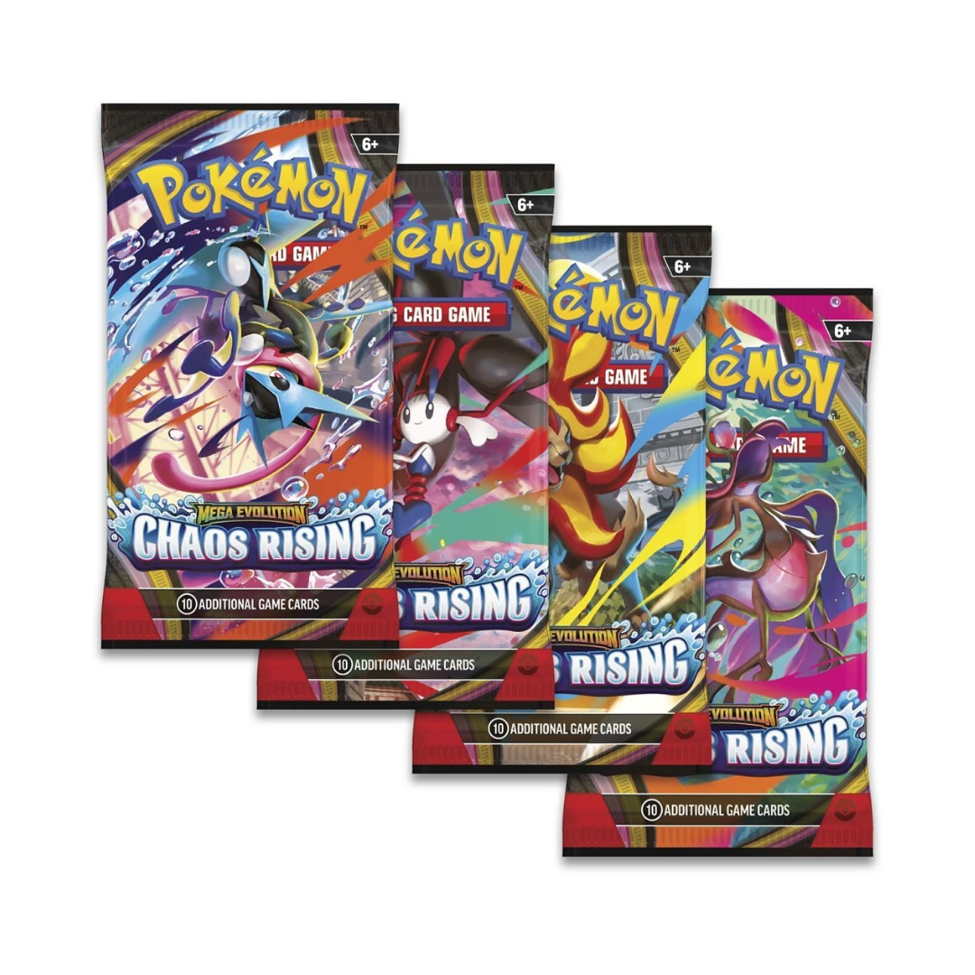Pokémon TCG: Mega Evolution-Chaos Rising Booster Box (INGLÉS)