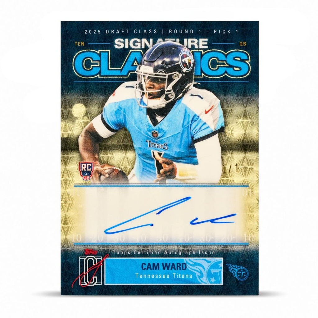 2025 Topps Signature Class Football - Value Box