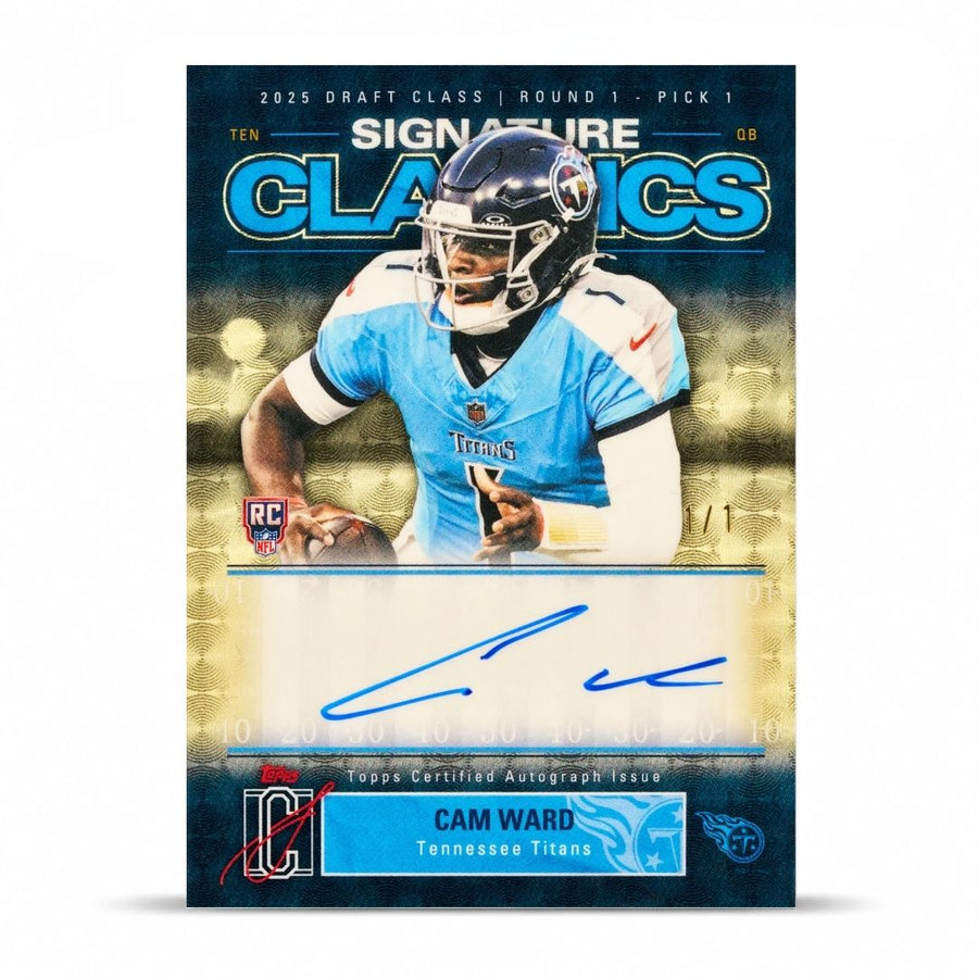 2025 Topps Signature Class Football - Value Box