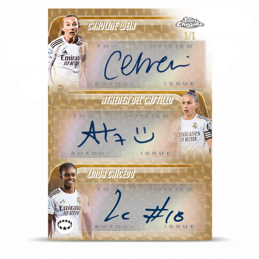 Topps Chrome® UEFA Women's Champions League 2025/26 - Hobby Box