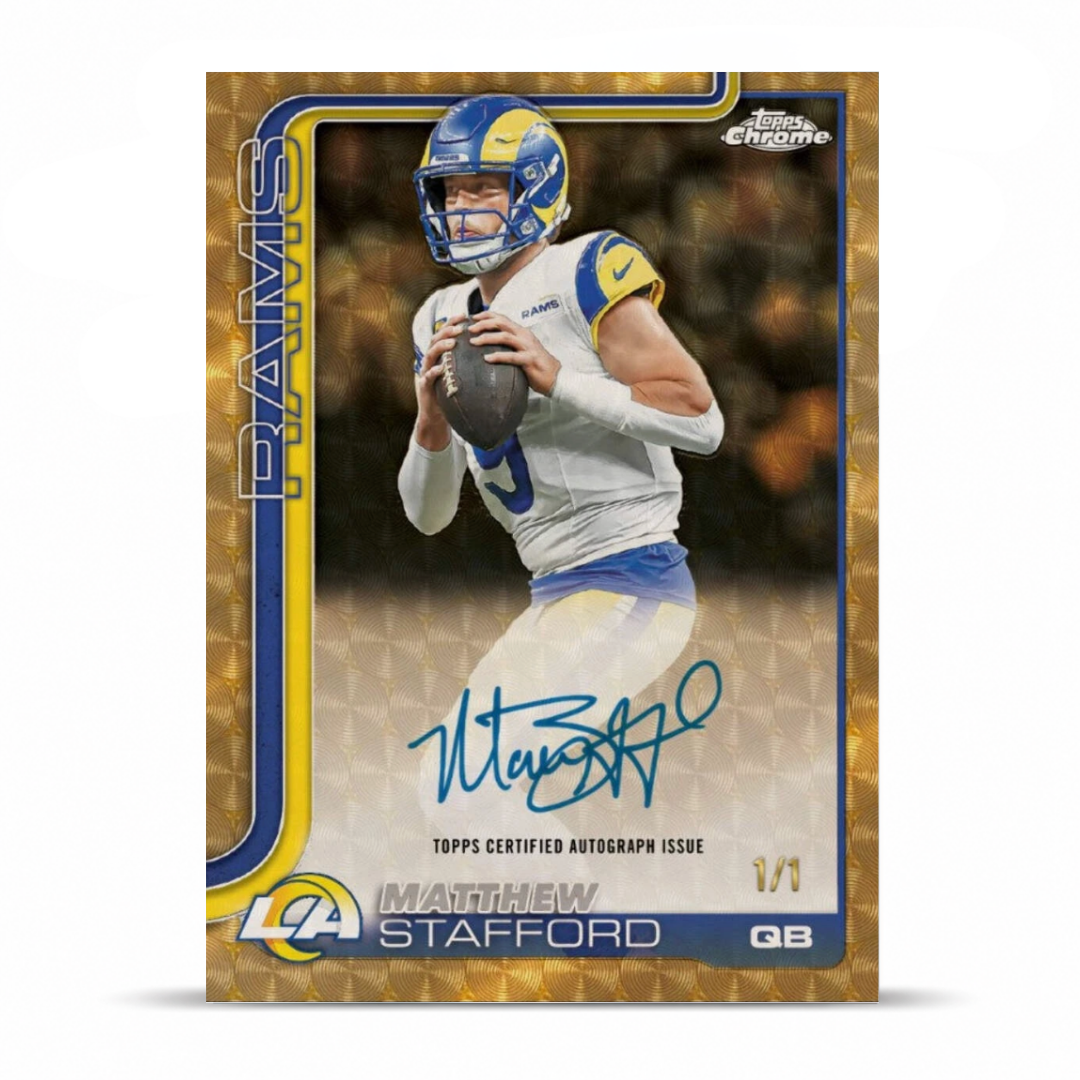 2025 Topps Chrome football NFL - Hobby Box