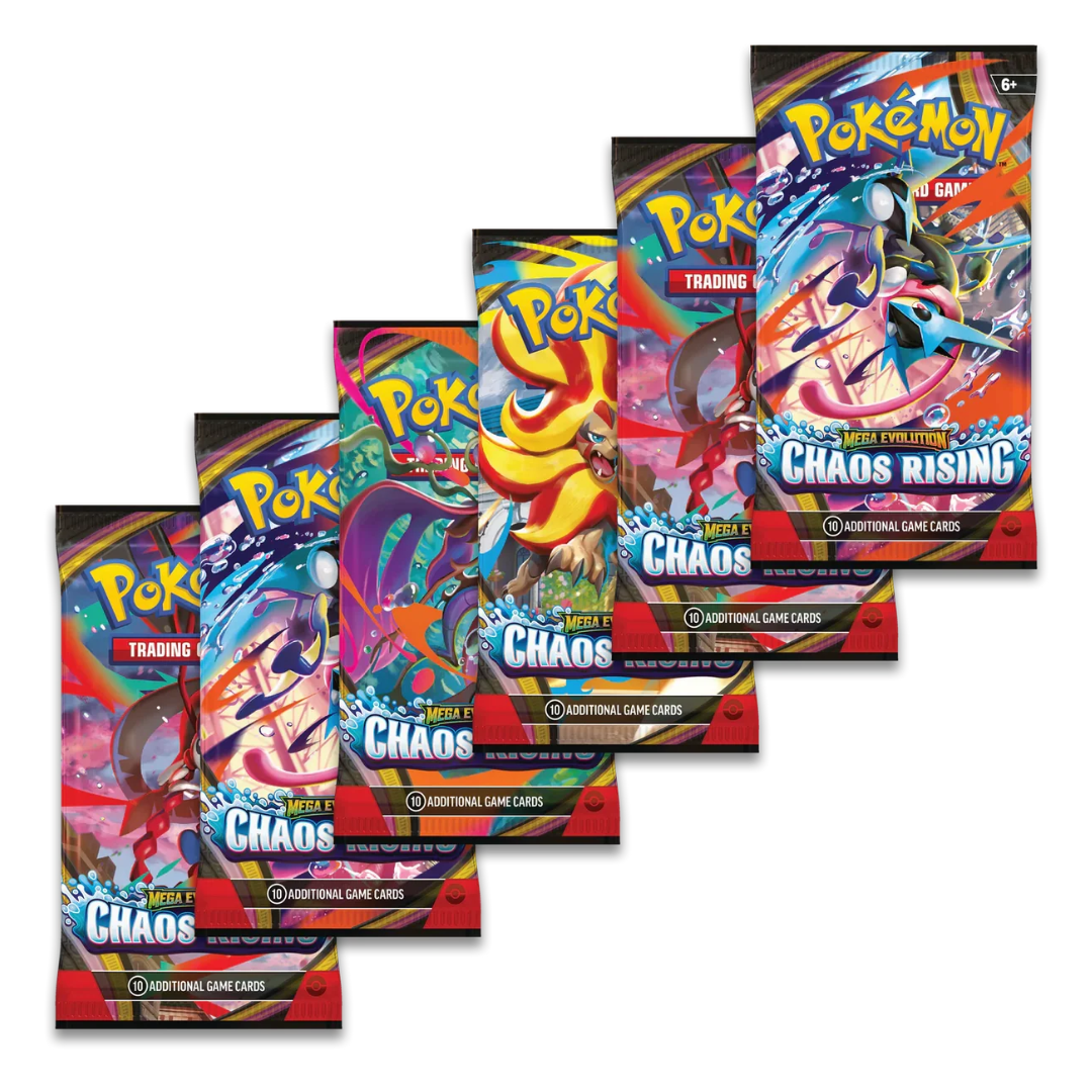Pokemon TCG: Mega Evolution Chaos Rising Booster Bundle (INGLÉS)